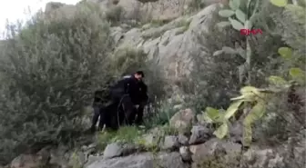 TARİHİ KOZAN KALESİ SURLARINDA ERKEK CESEDİ BULUNDU