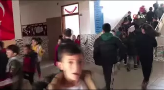 Kahramanmaraş'ın iki ilçesinde depremden sonra ilk eğitim zili çaldı