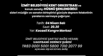 İzmit Belediyesi, 'Dayanışma Ezgileriyle' 'Sizi En İyi Biz Anlarız' Diyecek