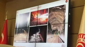 Karayolları Genel Müdürü, Deprem Komisyonu'nda, Depremde Aldığı Hasar Nedeniyle Kapanan Erkenek Tüneli'nin Görüntüsünü İzletti: 'Bunlar, Aslında...
