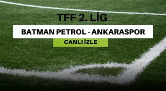 CANLI İZLE| Ankaraspor - Batman Petrol maçı canlı izle! Ankaraspor - Batman Petrol maçı hangi kanalda? Ankaraspor - Batman Petrol canlı izleme linki!