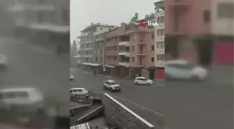 Denizli beyaz örtüyle kaplandı