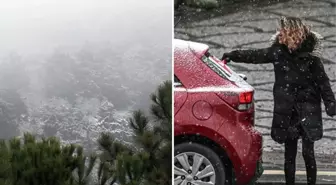 Nisana 2 gün kala kar sürprizi! İstanbul'un bazı kesimleri ve Ankara beyaza büründü