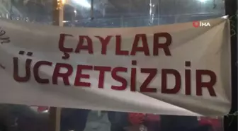 Bu çayevinde Ramazan Ayı boyunca ücretiz çay servisi yapılıyor