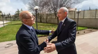Kılıçdaroğlu, 10'uncu Cumhurbaşkanı Sezer'i ziyaret etti