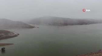 Tehlike çanları çalan baraj yeniden su tutmaya başladı