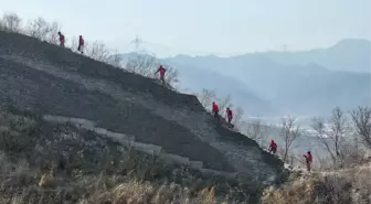 Çinli Köylülerden Oluşan Gönüllü Ekibi Çin Seddi'nin Bakımını Sağlıyor