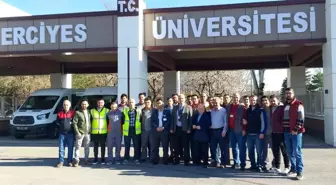 ERÜ'den Sütçü İmam Üniversitesi hastanesine teknik destek