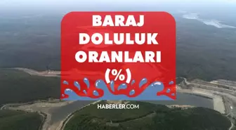 İstanbul baraj doluluk oranları! Nilüfer, Doğancı Barajı doluluk oranı yüzde kaç? 31 Mart İstanbul baraj doluluk oranları güncel!