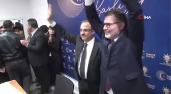 AK Parti İl Başkanlığı'nda devir teslim töreni