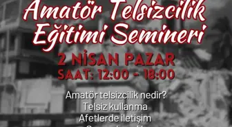 Karabağlar'da Amatör Telsizcilik Eğitim Seminerleri Başlıyor