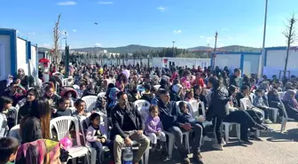 Afet bölgesinde Ramazan etkinliği