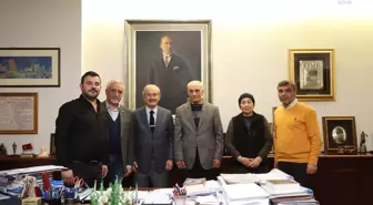 Esas-Der'den Yılmaz Büyükerşen'e Ziyaret