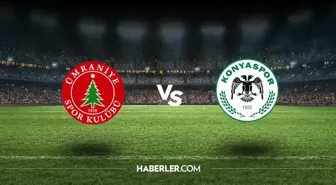 Ümraniyespor - Konyaspor maçı ne zaman saat kaçta? Ümraniyespor - Konyaspor CANLI izleme linki var mı?