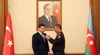 Selçuk Bayraktar'a Azerbaycan'da madalya verildi