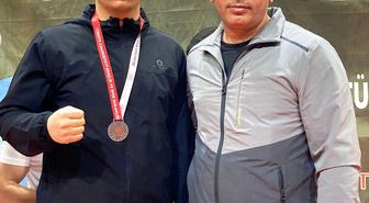 Dilovası Belediyespor'un genç sporcusu Türkiye 3'üncüsü oldu
