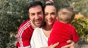 Hande Soral ve İsmail Demirci'den aile pozu! Bebeklerinin yüzünü ilk defa paylaştılar