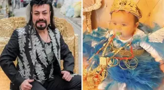 Kobra Murat altınlara boğduğu torunu için bu sefer de 7 tane kurban kestirdi