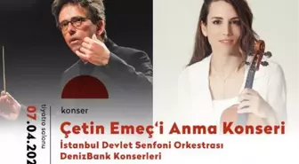 Çetin Emeç'i anma konseri düzenlenecek