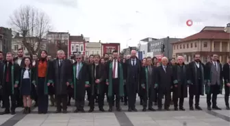 Edirne'de Avukatlar Günü töreninde depremlerde hayatını kaybeden avukatlar anıldı