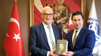 Alman Konsolos Dr. Wolter, Başkan Aras'la görüştü