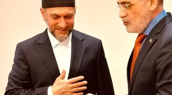 Cumhurbaşkanı Başdanışmanı Topçu, Kumuk Türkleri Vakfı Başkanı Gadjieviç ile bir araya geldi