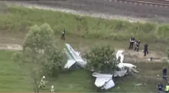 Avustralya'da pilot, düşen uçaktan sağ kurtuldu
