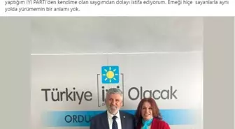 İYİ Parti'de istifa
