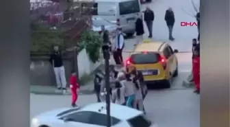 Bursa'da hastane girişinde kadınlar arasında kavga