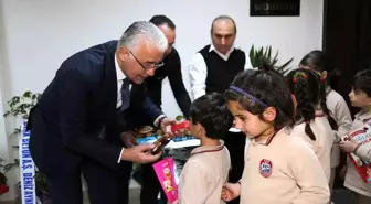 Emniyet Müdürü Ekici, minikleri ağırladı