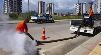 Mersin Büyükşehir'in İlaçlama Ekibi, Kenti Yaz Aylarına Hazırlıyor