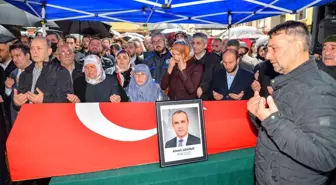 Trabzon Büyükşehir Belediyesi Genel Sekreteri Ahmet Adanur son yolculuğuna uğurlandı