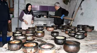 Yapımı 8 saat sürüyor, hazır olunca kaleden davul çalınıyor