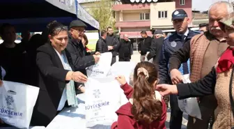 Aydın Büyükşehir Belediye Başkanı Çerçioğlu, Yenipazar'da Yerel Fide Dağıttı