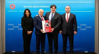 EURO 2028 ve EURO 2032 adaylık dosyaları UEFA'ya teslim edildi