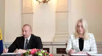 Aliyev: 'Bosna Hersek ile ortak ekonomi komisyonu kuracağız'