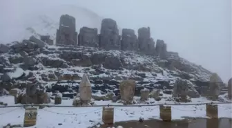 Nemrut Dağı Karla Kaplandı