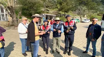 Yerli ve yabancı turistler orman yangınlarına karşı bilgilendirildi