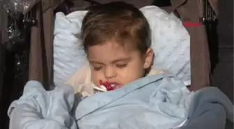 2 YAŞINDA 10'UNCU AMELİYATINI OLAN ÖZALP'İN AİLESİNİN ÇİFTE BAYRAMI