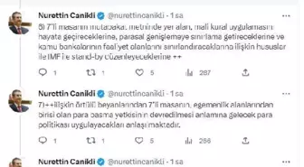 AK Parti'li Canikli: 7'li masa ulus devletin ekonomik bağımsızlığını ortadan kaldırmak istiyor