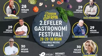 Efeler Gastronomi Festivali İçin Geri Sayım Başladı