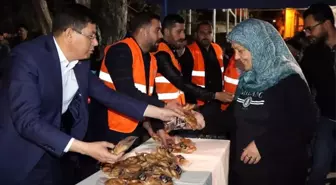 Nazilli Belediyesi 50 ayrı camide kandil simidi dağıttı