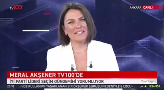 Akşener: İster 1. Tur İsterse 2. Tura Kalsın İkisinde de Sayın Kılıçdaroğlu Kazanıyor