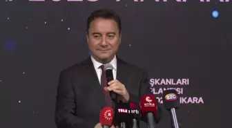 Ali Babacan: 'Bu Seçim Özünde Bir Referandum. Demokrasi mi Otokrasi mi Bereketli Huzurlu Sofralar Mı, Kilosu 30 Liraya Çıkan Soğan mı? Buna Karar...