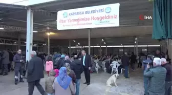 Karabiga Belediyesi bin 500 kişilik iftar yemeği verdi