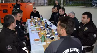 Kaymakam Odabaş, polislerle iftar yaptı