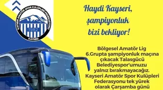 Kayseri ASKF Aksaray'a otobüs kaldırıyor