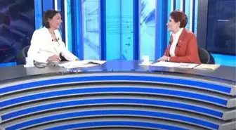 Yayına damga vuran an! Meral Akşener ve Ece Üner reklam dönüşü sohbette yakalandı