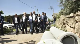 Adana Büyükşehir'den Sarıçam'ın Kürkçüler Mahallesi'ne Kanalizasyon Hattı