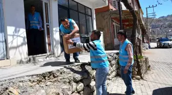 Beytüşşebap Belediyesi 500 aileye bayram öncesi gıda kolisi dağıttı